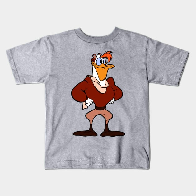 Launchpad McQuack Kids T-Shirt by BigOrangeShirtShop